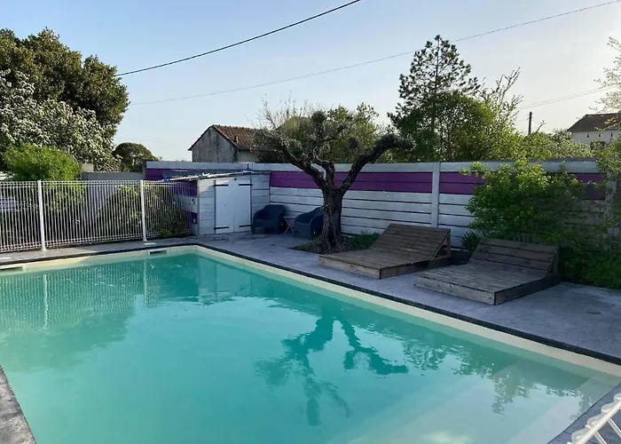 Дом отдыха Mas Pour 10 Personnes Avec Jacuzzi Алес